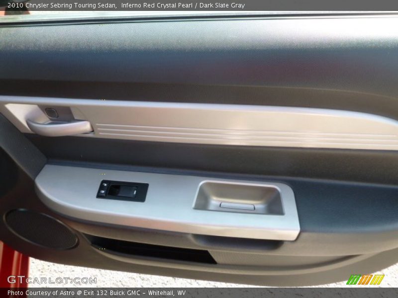 Inferno Red Crystal Pearl / Dark Slate Gray 2010 Chrysler Sebring Touring Sedan