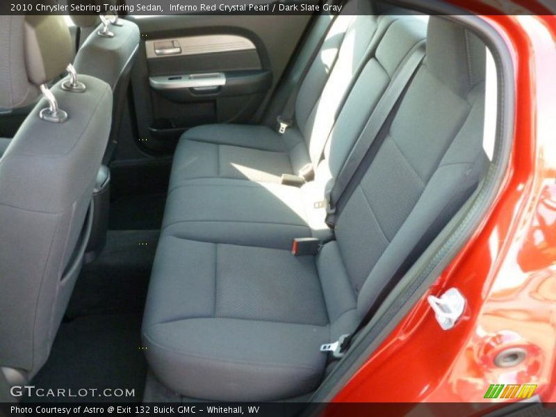 Inferno Red Crystal Pearl / Dark Slate Gray 2010 Chrysler Sebring Touring Sedan