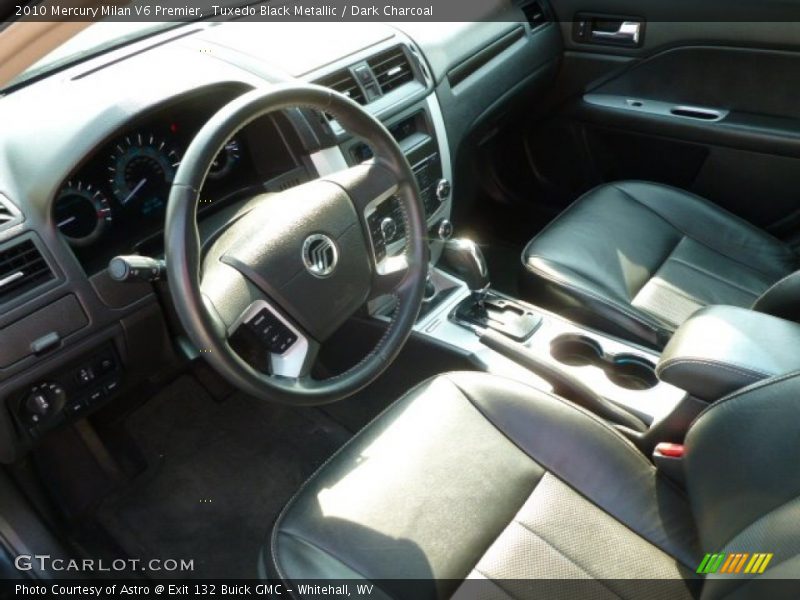 Tuxedo Black Metallic / Dark Charcoal 2010 Mercury Milan V6 Premier