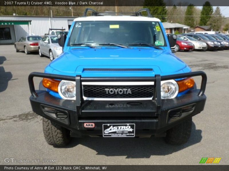 Voodoo Blue / Dark Charcoal 2007 Toyota FJ Cruiser 4WD