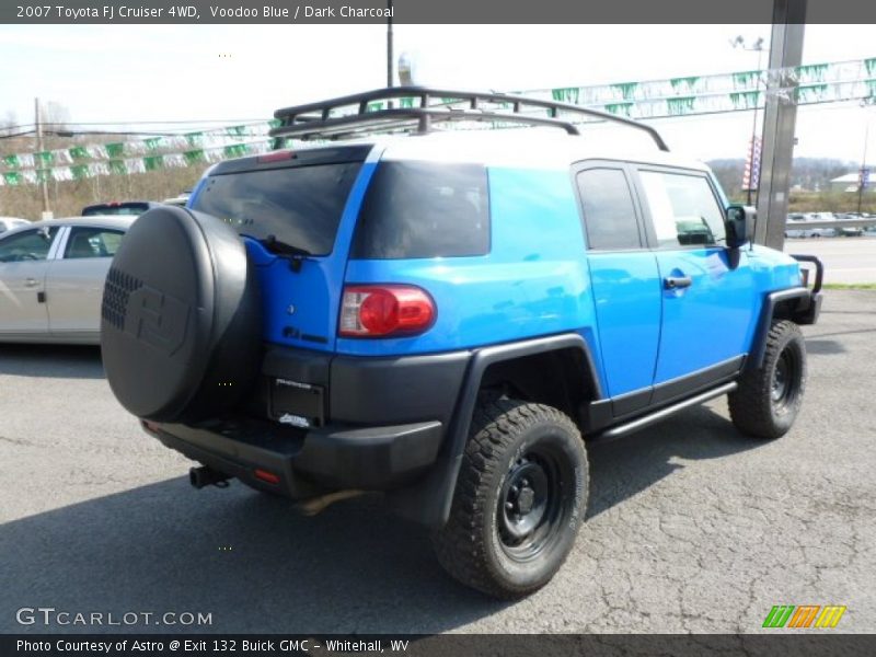 Voodoo Blue / Dark Charcoal 2007 Toyota FJ Cruiser 4WD