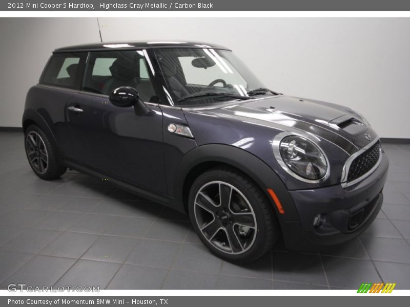 Highclass Gray Metallic / Carbon Black 2012 Mini Cooper S Hardtop