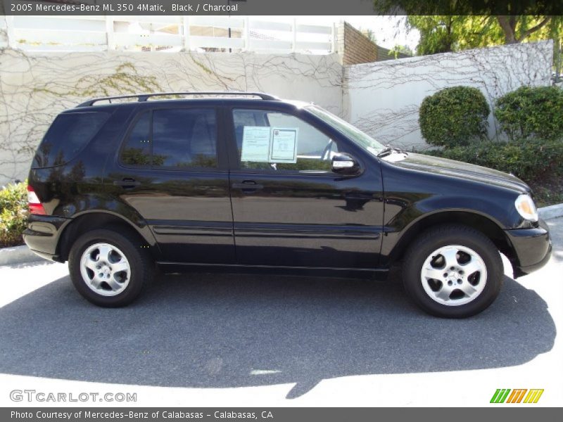 Black / Charcoal 2005 Mercedes-Benz ML 350 4Matic