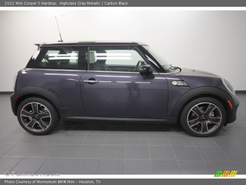 Highclass Gray Metallic / Carbon Black 2012 Mini Cooper S Hardtop
