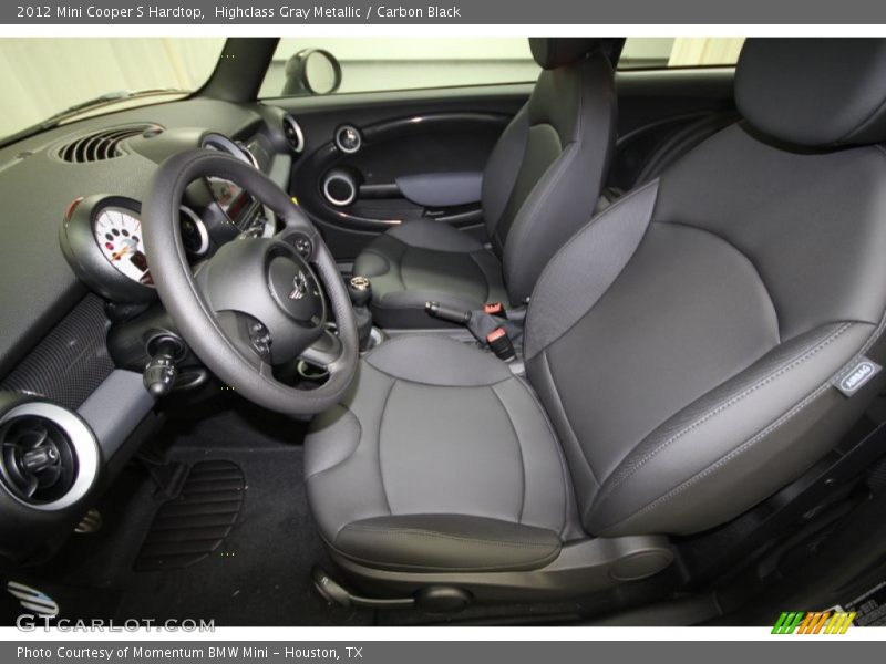 Highclass Gray Metallic / Carbon Black 2012 Mini Cooper S Hardtop