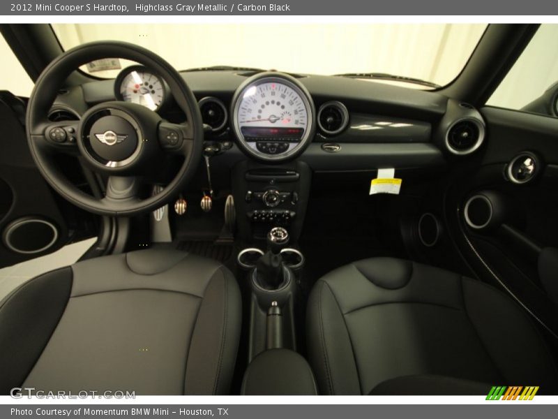 Highclass Gray Metallic / Carbon Black 2012 Mini Cooper S Hardtop
