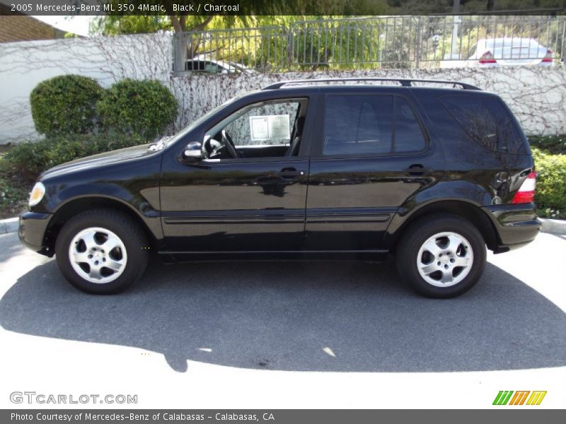 Black / Charcoal 2005 Mercedes-Benz ML 350 4Matic