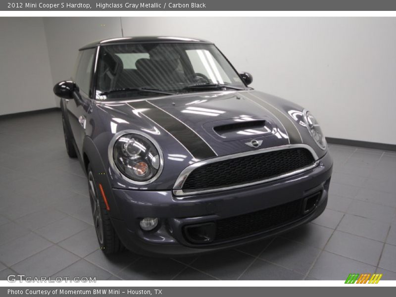 Highclass Gray Metallic / Carbon Black 2012 Mini Cooper S Hardtop