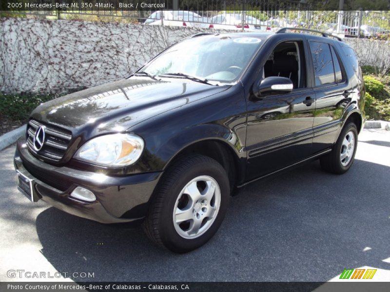 Black / Charcoal 2005 Mercedes-Benz ML 350 4Matic
