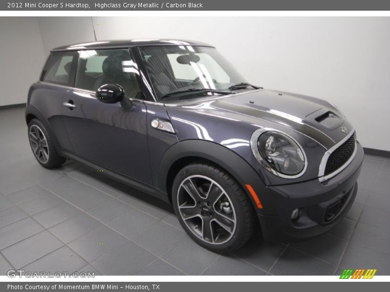 Highclass Gray Metallic / Carbon Black 2012 Mini Cooper S Hardtop