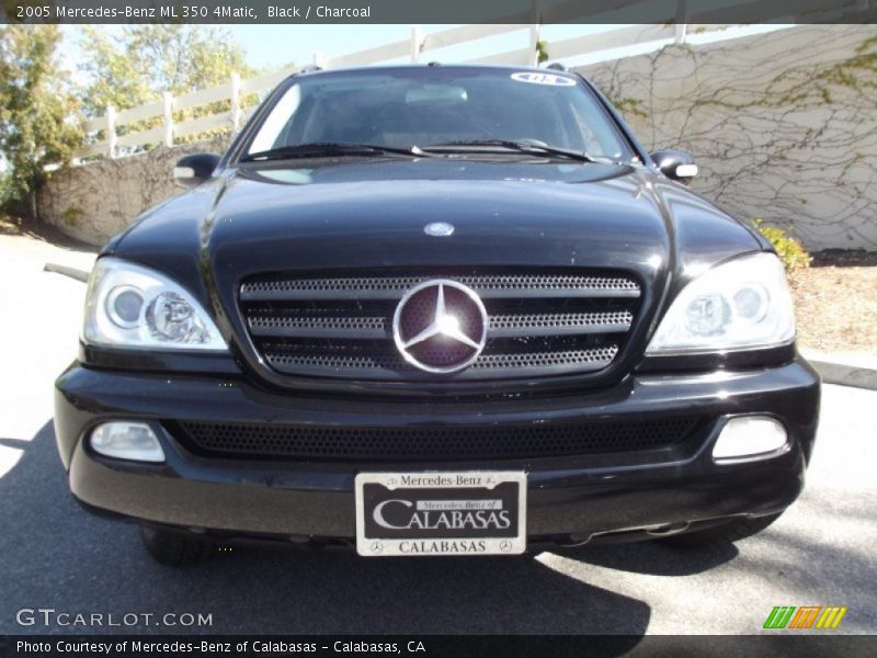 Black / Charcoal 2005 Mercedes-Benz ML 350 4Matic