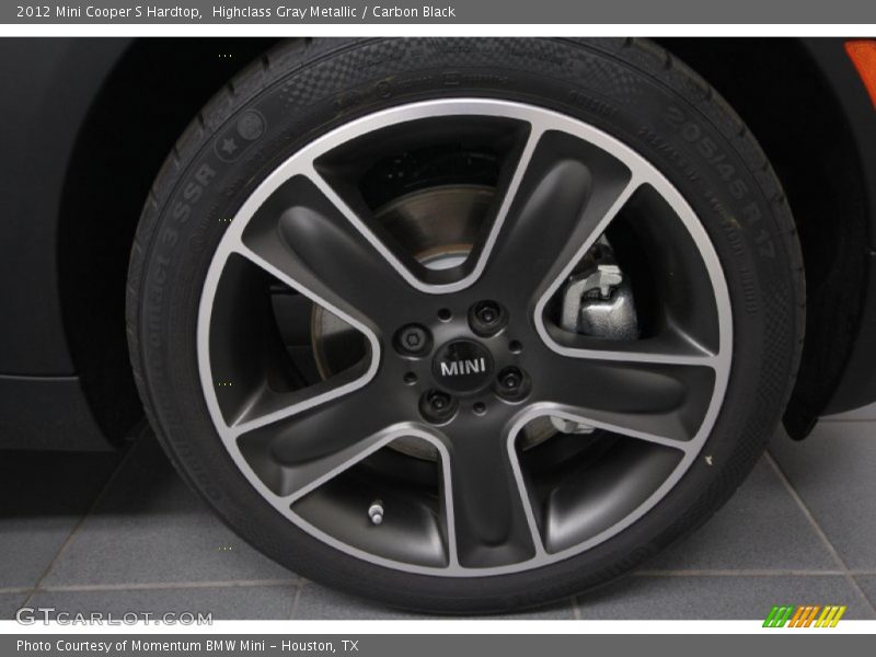 Highclass Gray Metallic / Carbon Black 2012 Mini Cooper S Hardtop