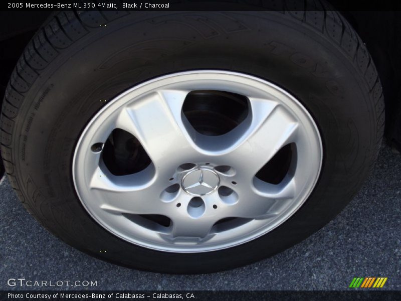 Black / Charcoal 2005 Mercedes-Benz ML 350 4Matic