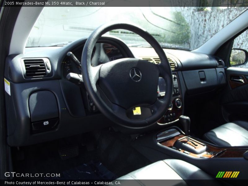 Black / Charcoal 2005 Mercedes-Benz ML 350 4Matic