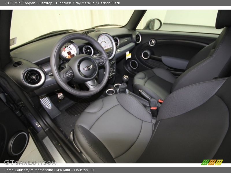 Highclass Gray Metallic / Carbon Black 2012 Mini Cooper S Hardtop