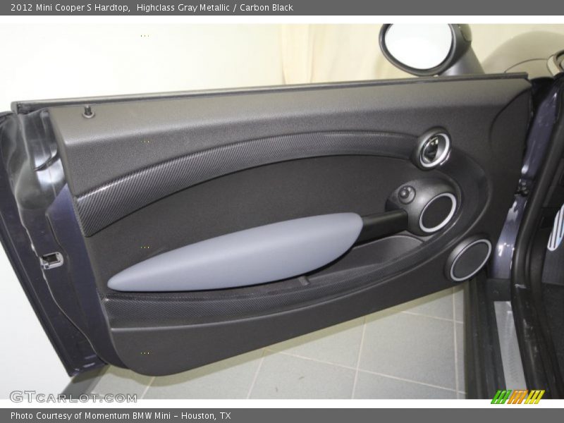 Highclass Gray Metallic / Carbon Black 2012 Mini Cooper S Hardtop