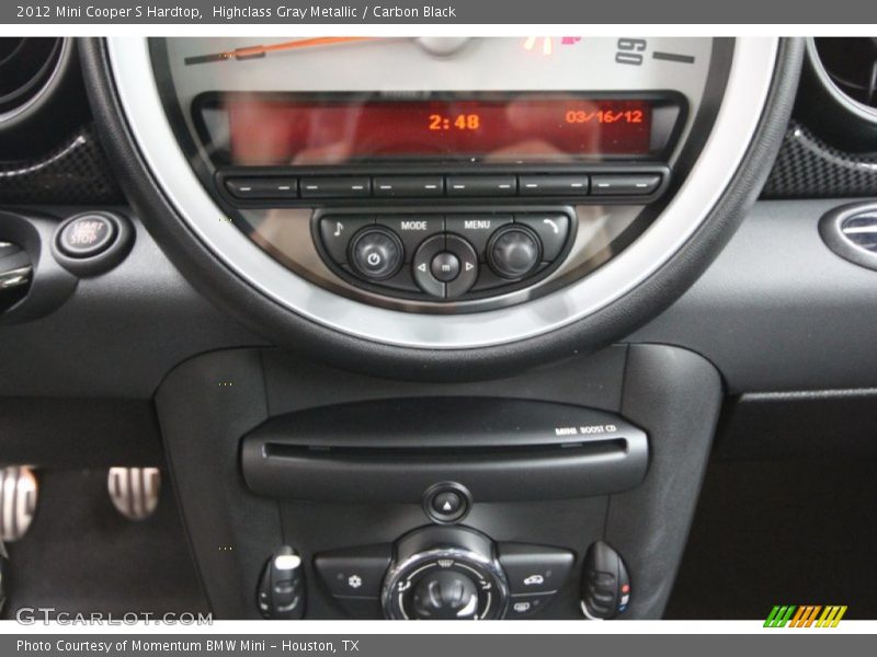 Highclass Gray Metallic / Carbon Black 2012 Mini Cooper S Hardtop