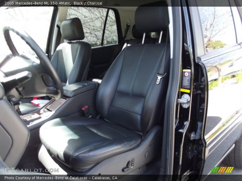 Black / Charcoal 2005 Mercedes-Benz ML 350 4Matic