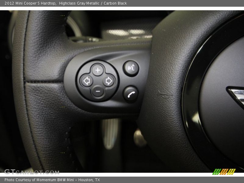 Highclass Gray Metallic / Carbon Black 2012 Mini Cooper S Hardtop