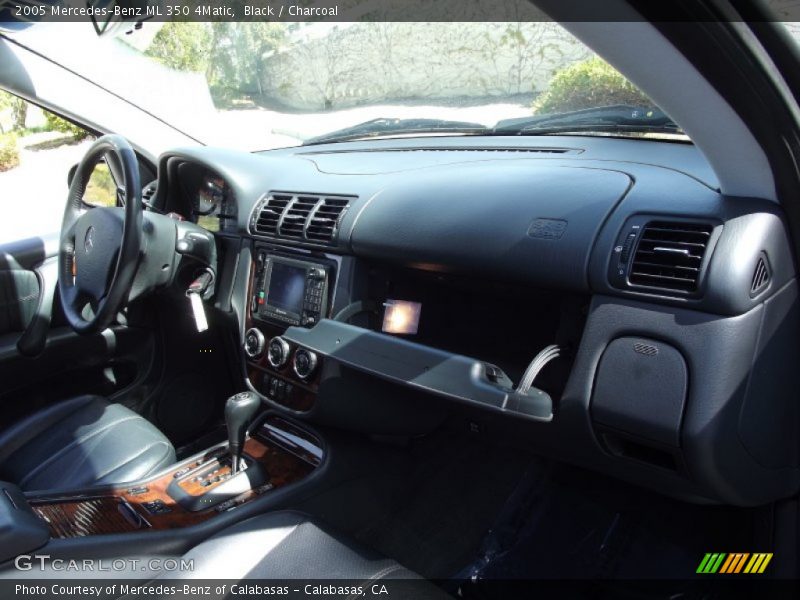 Black / Charcoal 2005 Mercedes-Benz ML 350 4Matic