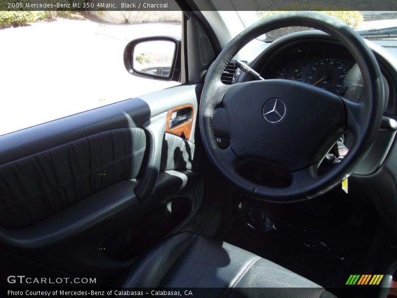 Black / Charcoal 2005 Mercedes-Benz ML 350 4Matic