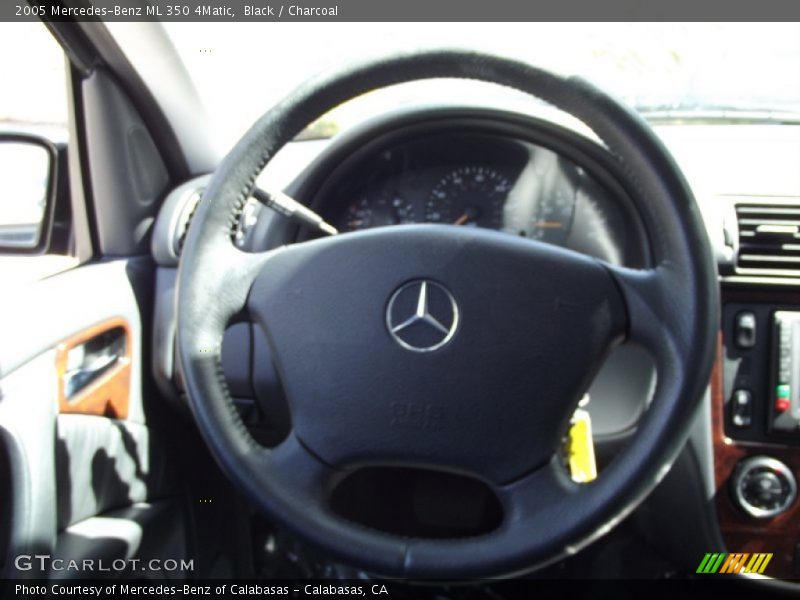 Black / Charcoal 2005 Mercedes-Benz ML 350 4Matic