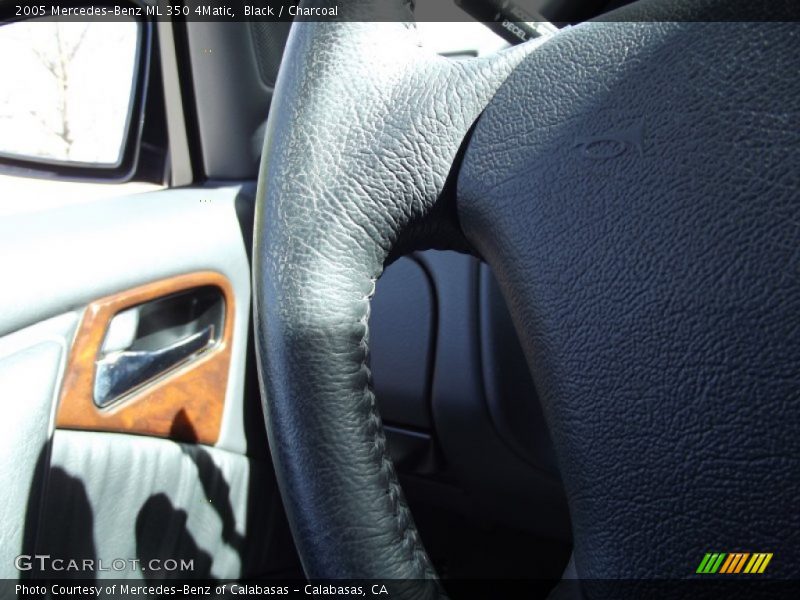 Black / Charcoal 2005 Mercedes-Benz ML 350 4Matic
