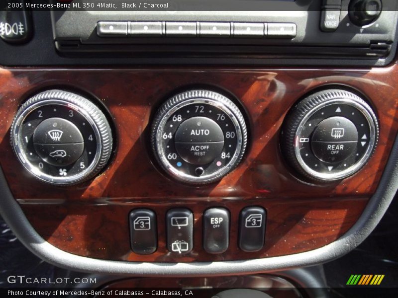 Black / Charcoal 2005 Mercedes-Benz ML 350 4Matic
