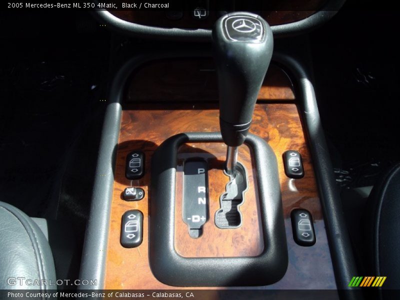 Black / Charcoal 2005 Mercedes-Benz ML 350 4Matic