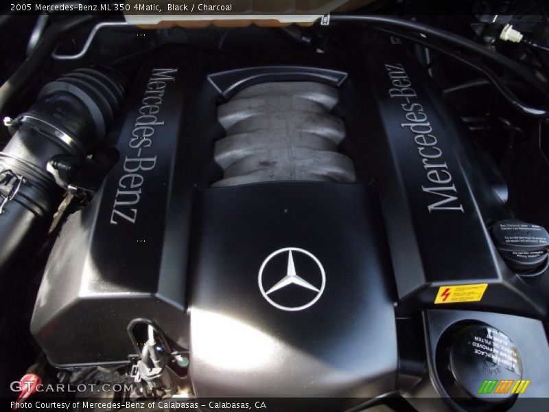 Black / Charcoal 2005 Mercedes-Benz ML 350 4Matic