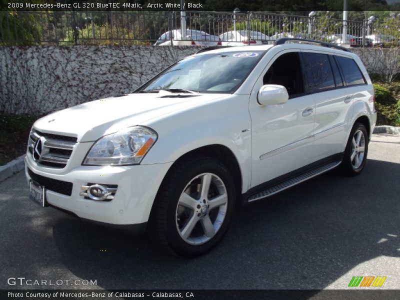 Arctic White / Black 2009 Mercedes-Benz GL 320 BlueTEC 4Matic