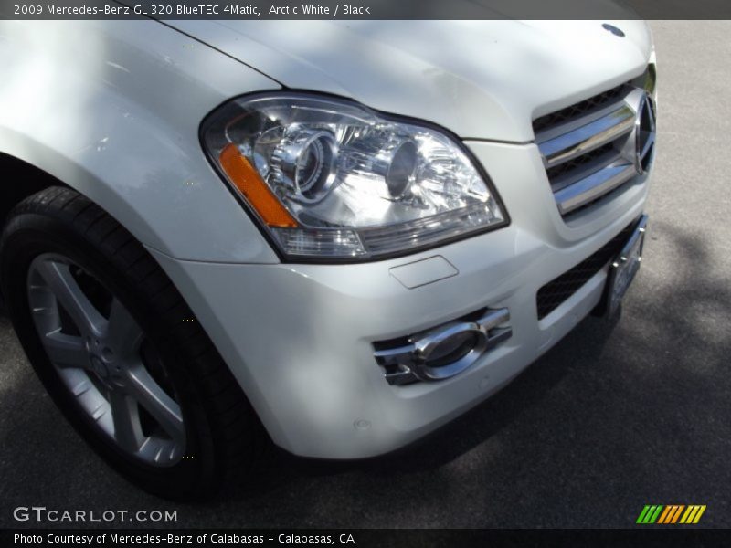 Arctic White / Black 2009 Mercedes-Benz GL 320 BlueTEC 4Matic