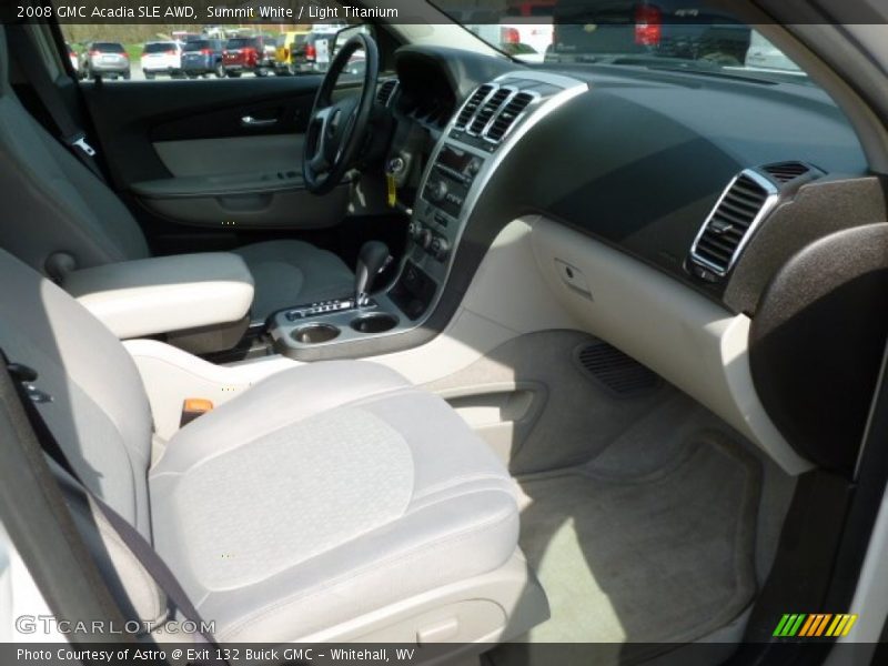 Summit White / Light Titanium 2008 GMC Acadia SLE AWD