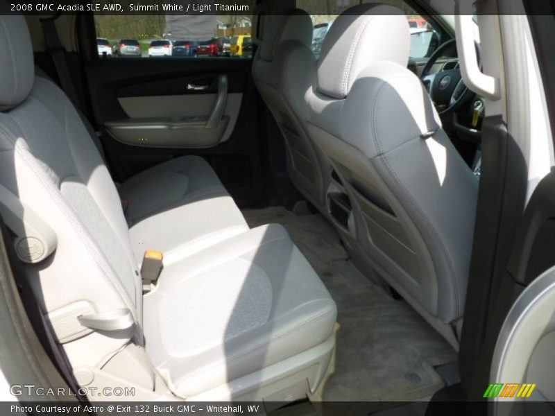Summit White / Light Titanium 2008 GMC Acadia SLE AWD