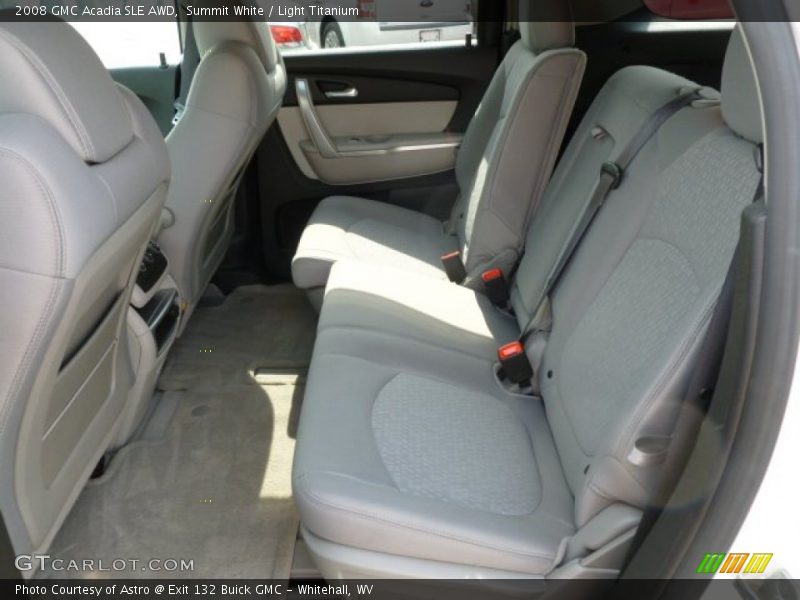 Summit White / Light Titanium 2008 GMC Acadia SLE AWD