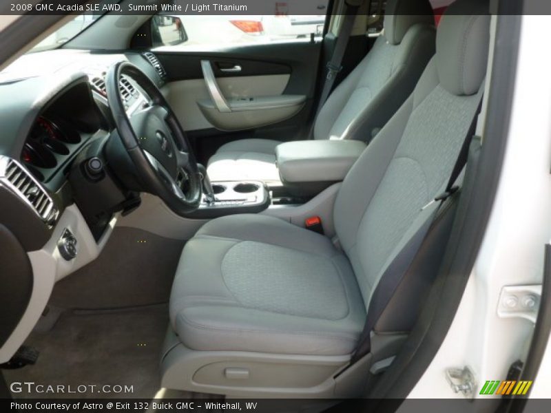 Summit White / Light Titanium 2008 GMC Acadia SLE AWD