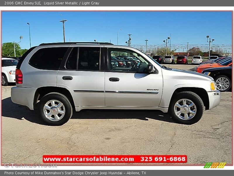Liquid Silver Metallic / Light Gray 2006 GMC Envoy SLE