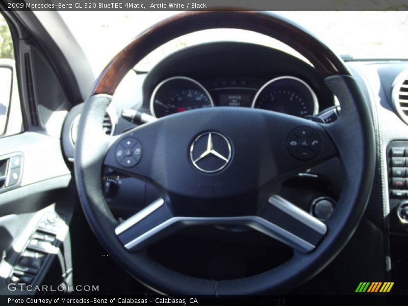 Arctic White / Black 2009 Mercedes-Benz GL 320 BlueTEC 4Matic
