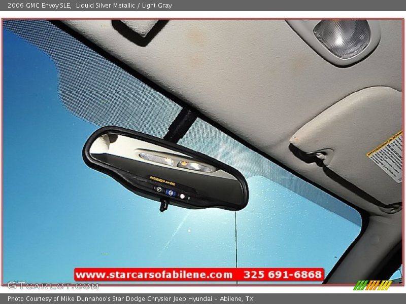 Liquid Silver Metallic / Light Gray 2006 GMC Envoy SLE