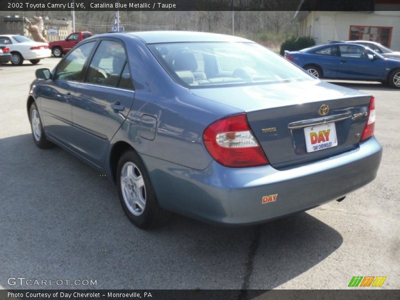 Catalina Blue Metallic / Taupe 2002 Toyota Camry LE V6