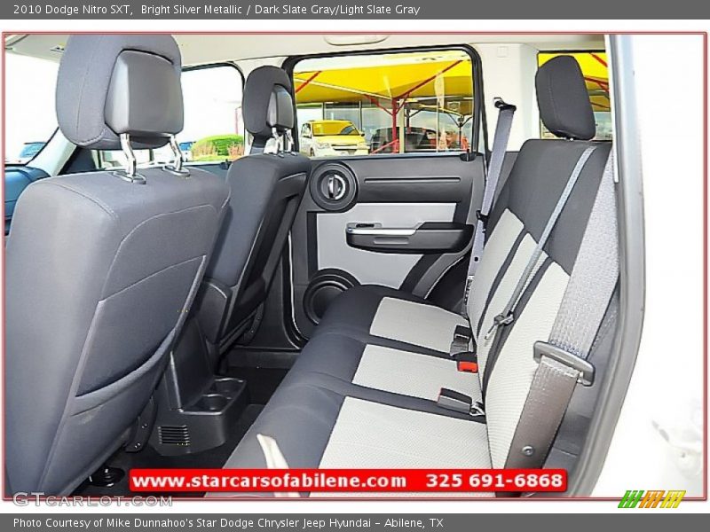 Bright Silver Metallic / Dark Slate Gray/Light Slate Gray 2010 Dodge Nitro SXT