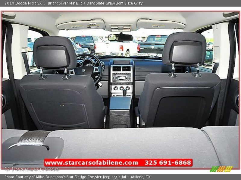 Bright Silver Metallic / Dark Slate Gray/Light Slate Gray 2010 Dodge Nitro SXT