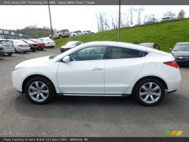  2011 ZDX Technology SH-AWD Aspen White Pearl