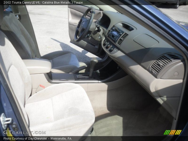 Catalina Blue Metallic / Taupe 2002 Toyota Camry LE V6