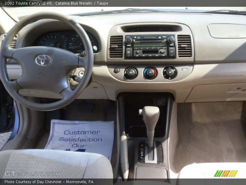 Catalina Blue Metallic / Taupe 2002 Toyota Camry LE V6