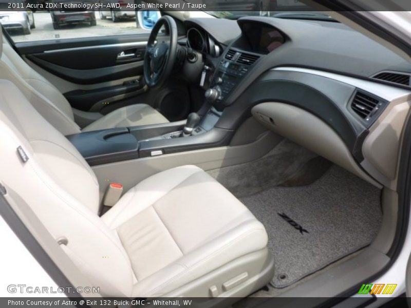  2011 ZDX Technology SH-AWD Taupe Interior