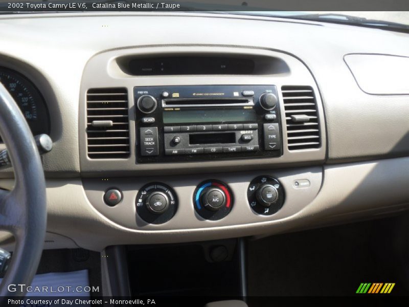 Catalina Blue Metallic / Taupe 2002 Toyota Camry LE V6