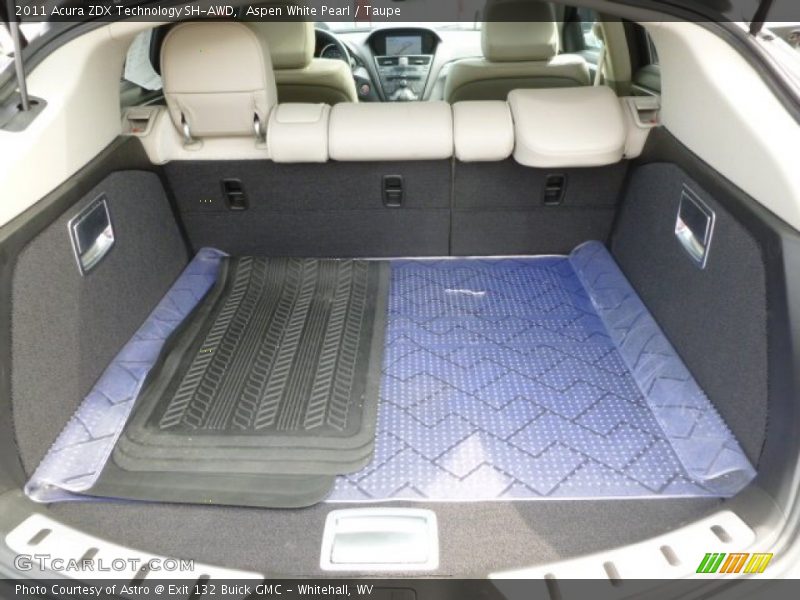  2011 ZDX Technology SH-AWD Trunk