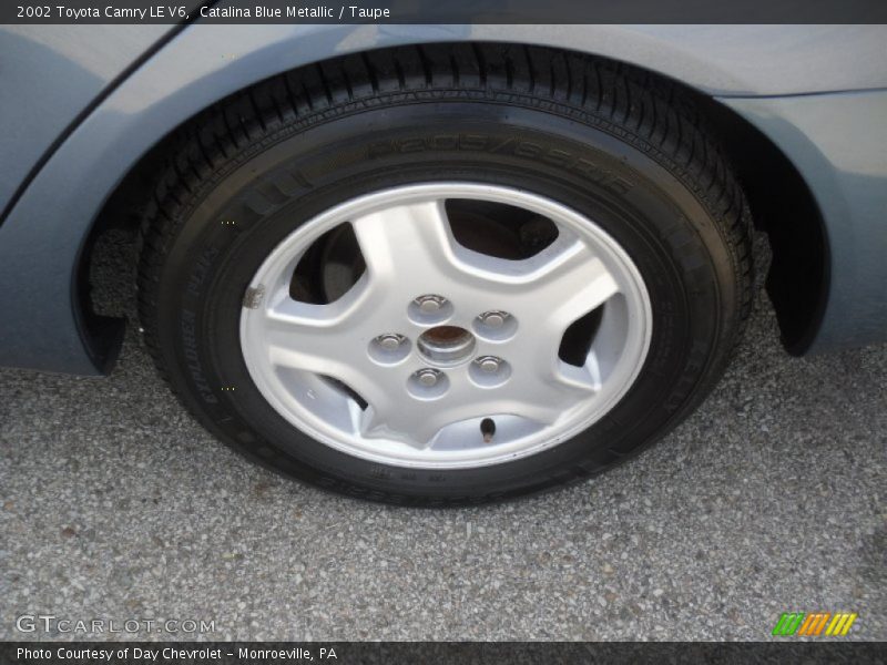 Catalina Blue Metallic / Taupe 2002 Toyota Camry LE V6