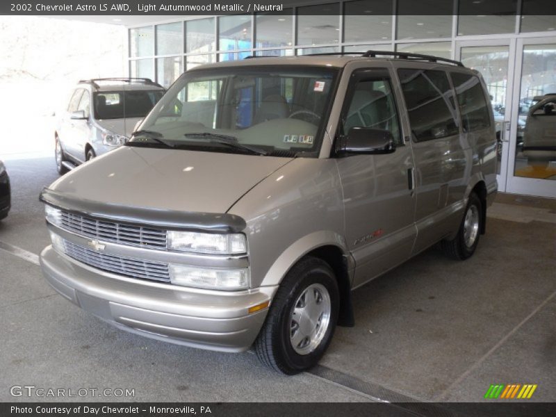 Light Autumnwood Metallic / Neutral 2002 Chevrolet Astro LS AWD